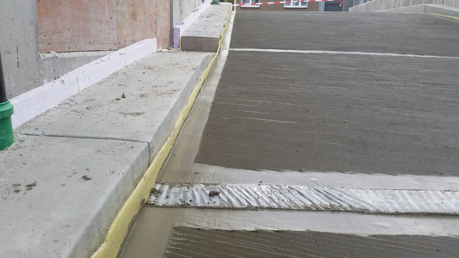 Rampe striée - Finition